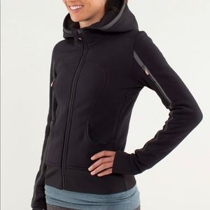 NWT Lululemon Uba Hoodie *Reflective Black Size 12